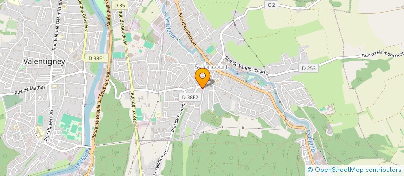 localisation de l'entreprise MONSIEUR RAPHAEL LEVIN à CHAVANNES-LES-GRANDS