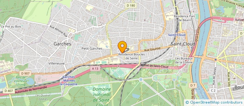 localisation de l'entreprise MONSIEUR RAPHAEL LEVY à VERSAILLES