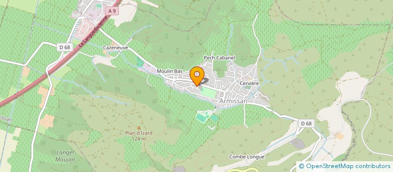 localisation de l'entreprise MONSIEUR RAPHAEL LIENARD  ARMISSAN