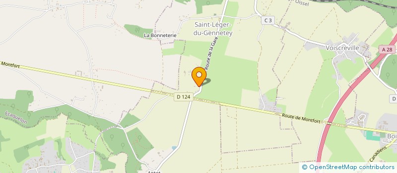 localisation de l'entreprise MONSIEUR RAPHAEL LIEVENS  LES MONTS DU ROUMOIS