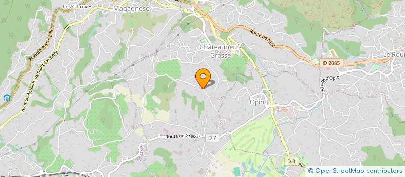 localisation de l'entreprise MONSIEUR RAPHAEL LIGNIER  CHATEAUNEUF-GRASSE