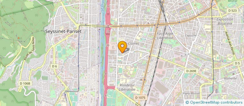 localisation de l'entreprise MONSIEUR RAPHAEL LODI  GRENOBLE