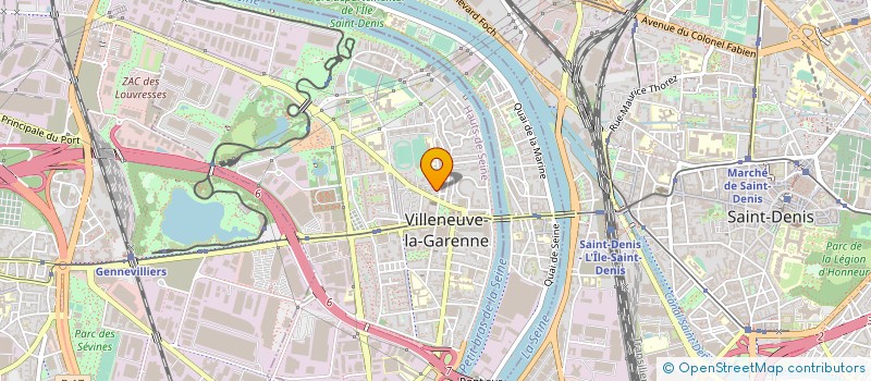 localisation de l'entreprise MONSIEUR RAPHAEL LOFFLER  VILLENEUVE-LA-GARENNE