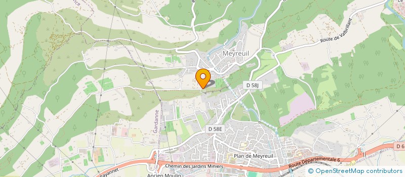 localisation de l'entreprise MONSIEUR RAPHAEL LOMBARDO  MEYREUIL