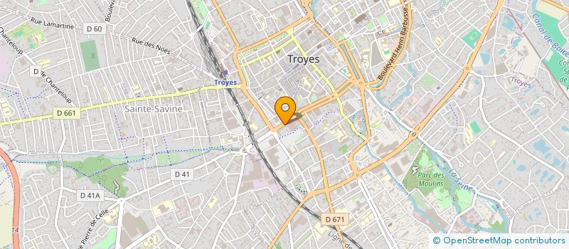 localisation de l'entreprise MONSIEUR RAPHAEL LOPES à TROYES