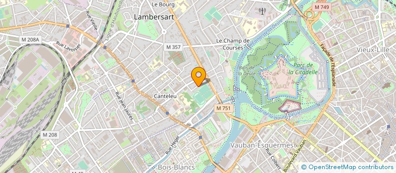localisation de l'entreprise MONSIEUR RAPHAEL LORIDAN à LAMBERSART