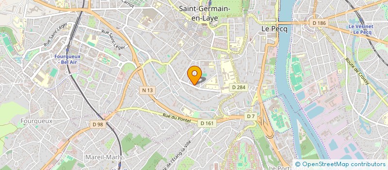 localisation de l'entreprise MONSIEUR RAPHAEL LOUBATON  SAINT-GERMAIN-EN-LAYE