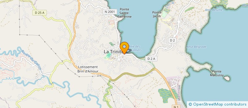 localisation de l'entreprise MONSIEUR RAPHAEL LOUREL à LA TRINITE
