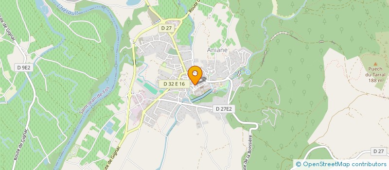 localisation de l'entreprise MONSIEUR RAPHAEL MACHET  ANIANE