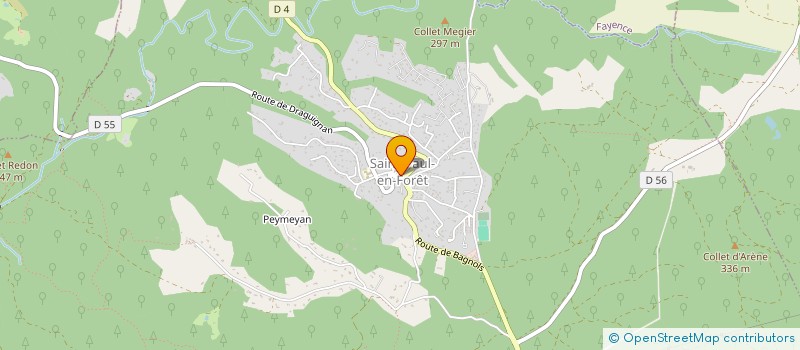 localisation de l'entreprise MONSIEUR RAPHAEL MACIAS-DETOUX  SAINT-PAUL-EN-FORET