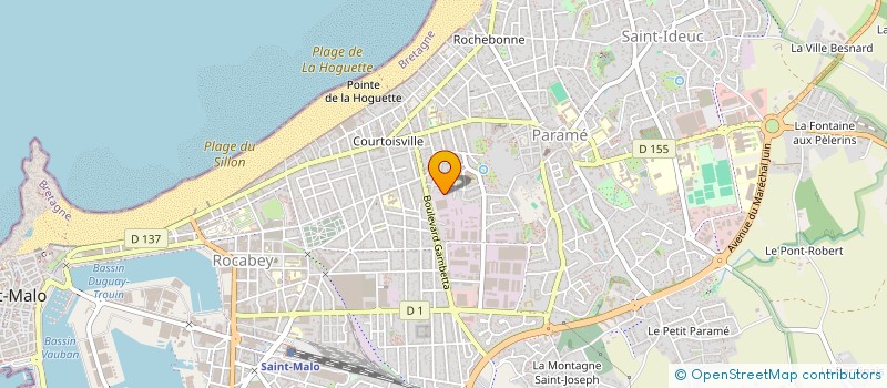 localisation de l'entreprise MONSIEUR RAPHAEL MADI  SAINT-MALO