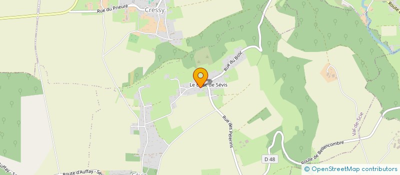 localisation de l'entreprise MONSIEUR RAPHAEL MAGNIER  VAL-DE-SCIE