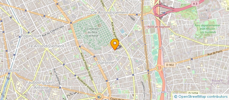 localisation de l'entreprise MONSIEUR RAPHAEL MAHMOUD à PARIS