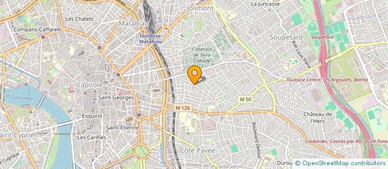 localisation de l'entreprise MONSIEUR RAPHAEL MAILLY à TOULOUSE
