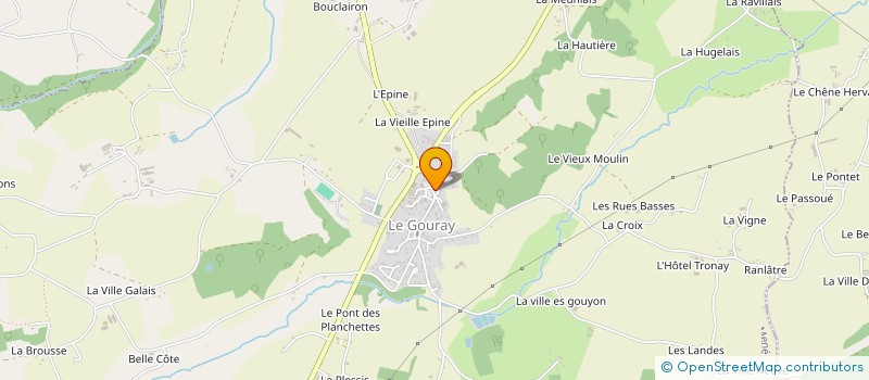 localisation de l'entreprise MONSIEUR RAPHAEL MALANDRE à LE MENE