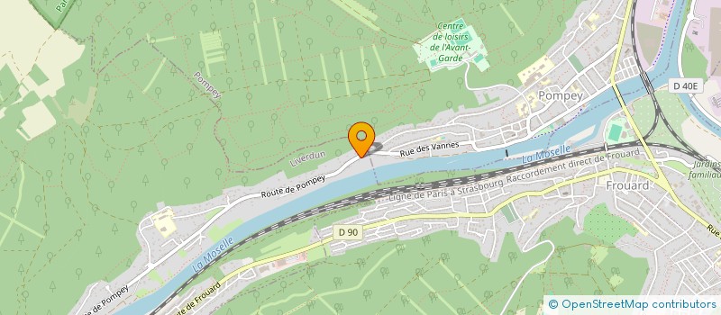 localisation de l'entreprise MONSIEUR RAPHAEL MALSERVET  LIVERDUN