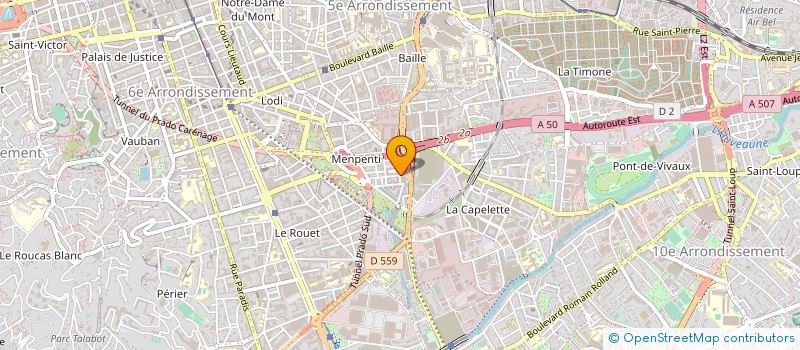 localisation de l'entreprise MONSIEUR RAPHAEL MAMANE à MARSEILLE