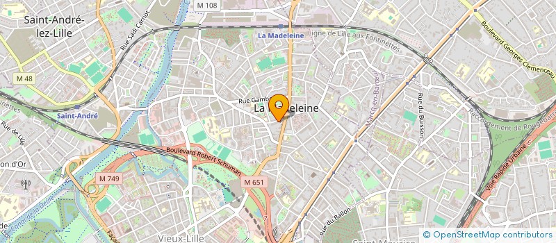 localisation de l'entreprise MONSIEUR RAPHAEL MANOUKYAN à LA MADELEINE