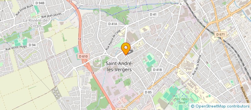 localisation de l'entreprise MONSIEUR RAPHAEL MARCHETTI  TROYES