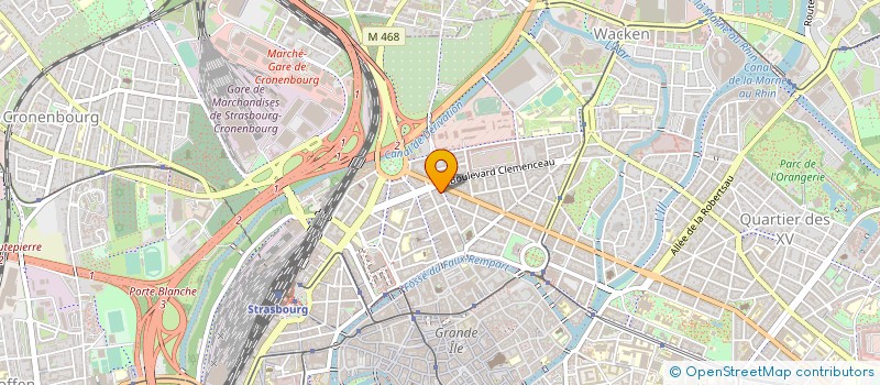 localisation de l'entreprise MONSIEUR RAPHAEL MARFAING à STRASBOURG