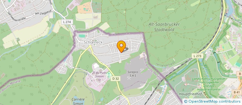 localisation de l'entreprise MONSIEUR RAPHAEL MARGARITA  SCHNECK