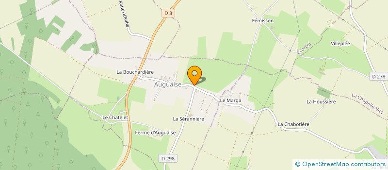 localisation de l'entreprise MONSIEUR RAPHAEL MARIE à AUGUAISE