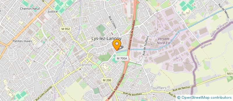 localisation de l'entreprise MONSIEUR RAPHAEL MARQUES  SAILLY-LEZ-LANNOY