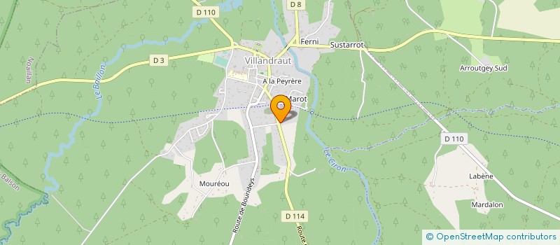 localisation de l'entreprise MONSIEUR RAPHAEL MARTIN à UZESTE