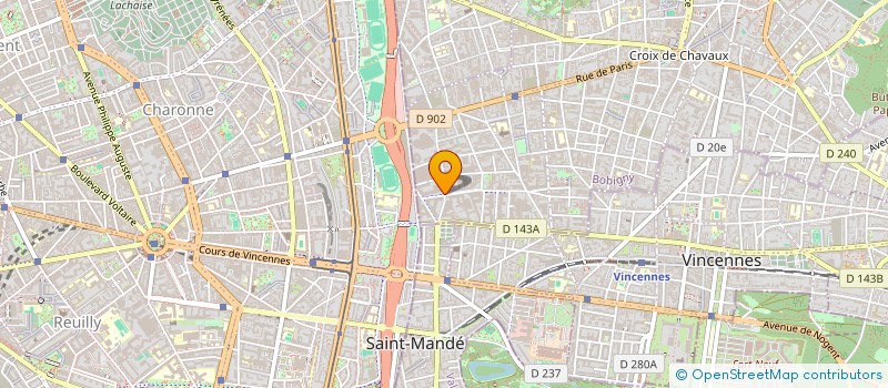 localisation de l'entreprise MONSIEUR RAPHAEL MARTIN à MONTREUIL