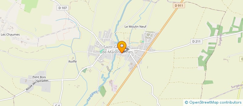 localisation de l'entreprise MONSIEUR RAPHAEL MARTINELLI  SAINT-PIERRE-LA-NOUE