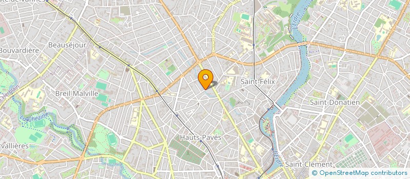 localisation de l'entreprise MONSIEUR RAPHAEL MARTINEZ  NANTES