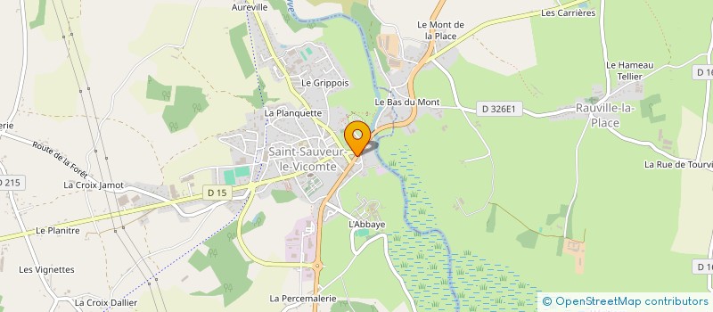 localisation de l'entreprise MONSIEUR RAPHAEL MARVIE  SAINT-SAUVEUR-LE-VICOMTE