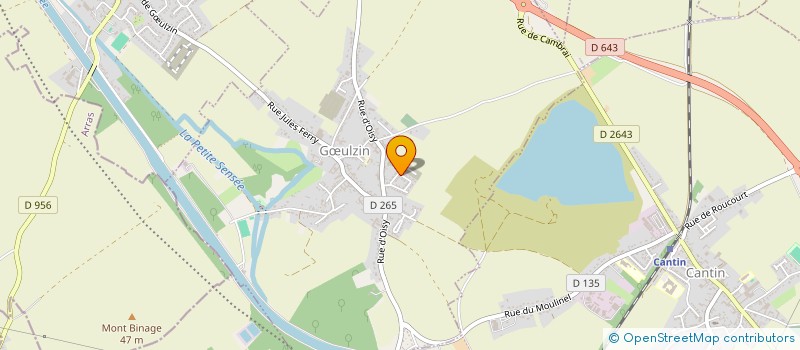 localisation de l'entreprise MONSIEUR RAPHAEL MATHIEU  GULZIN