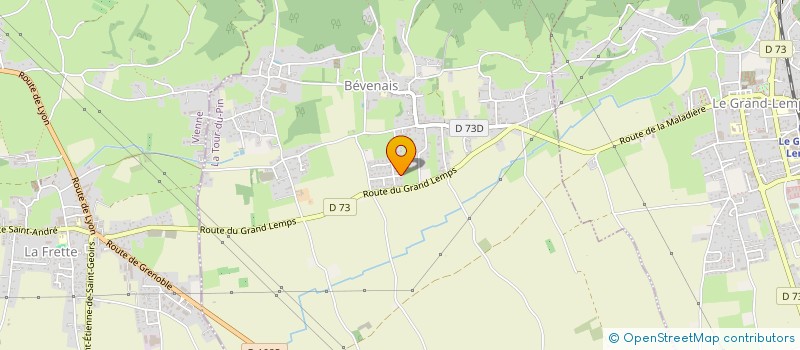 localisation de l'entreprise MONSIEUR RAPHAEL MATUSZCZAK  BEVENAIS