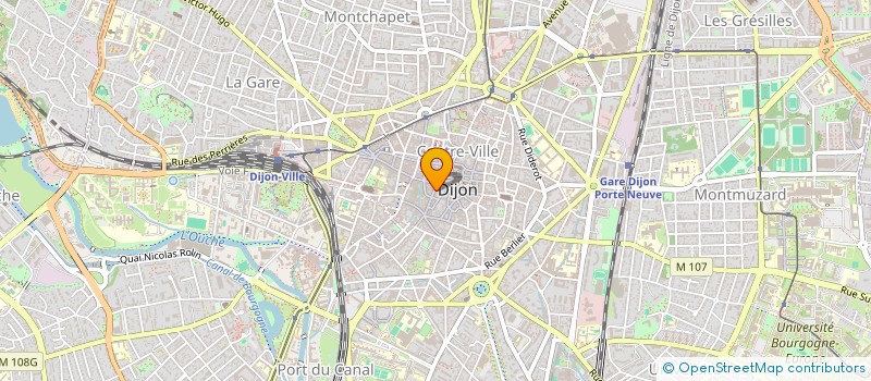 localisation de l'entreprise MONSIEUR RAPHAEL MAX à DIJON