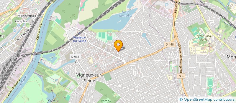 localisation de l'entreprise MONSIEUR RAPHAEL MBRUEZ à VIGNEUX-SUR-SEINE