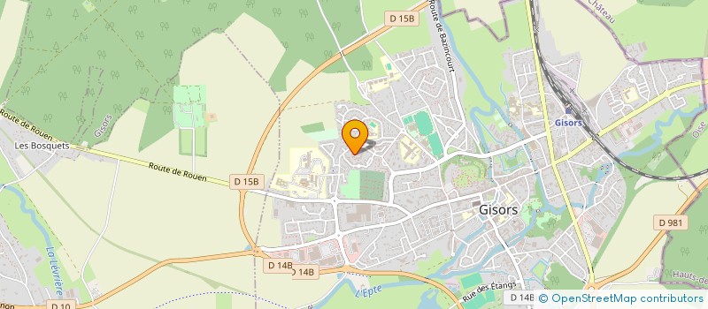 localisation de l'entreprise MONSIEUR RAPHAEL MEFFRE  GISORS