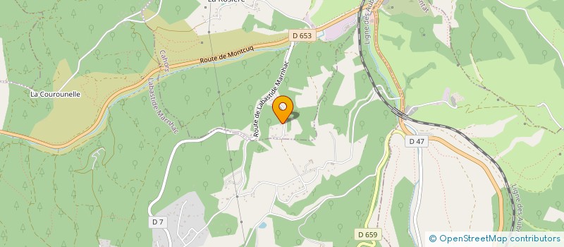 localisation de l'entreprise MONSIEUR RAPHAEL MELLAC  CAHORS