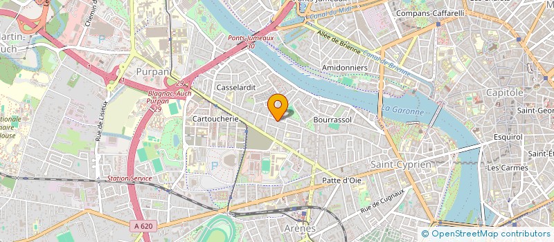 localisation de l'entreprise MONSIEUR RAPHAEL MENENDEZ GARI à TOULOUSE