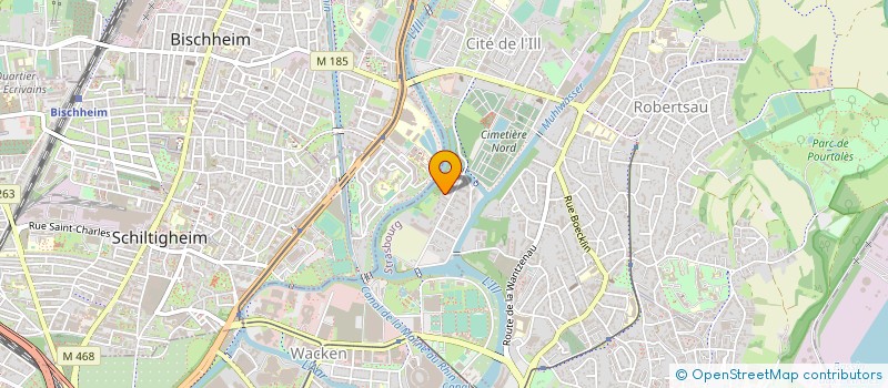 localisation de l'entreprise MONSIEUR RAPHAEL MERAH  STRASBOURG