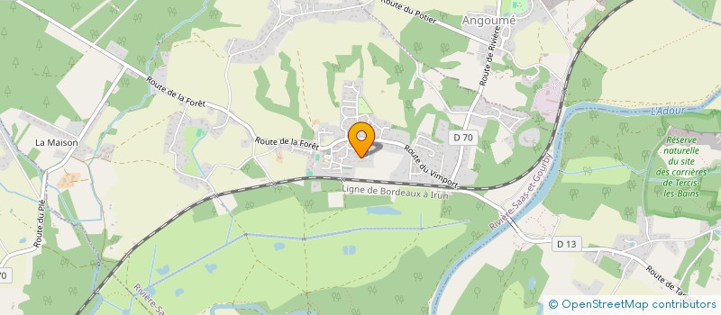 localisation de l'entreprise MONSIEUR RAPHAEL MERTENS à RIVIERE-SAAS-ET-GOURBY
