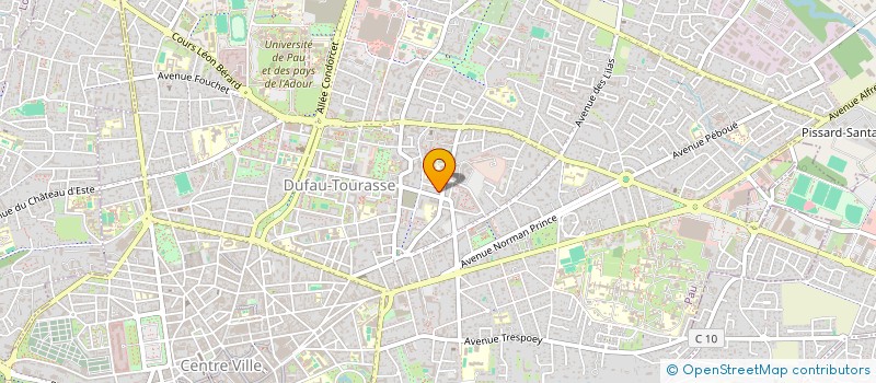 localisation de l'entreprise MONSIEUR RAPHAEL MESAS à PAU