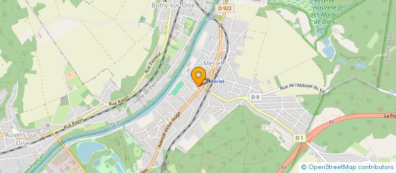 localisation de l'entreprise MONSIEUR RAPHAEL MEUNIER  MARINES