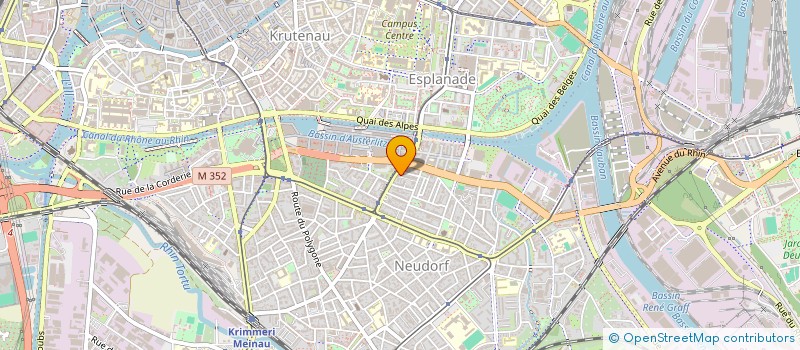 localisation de l'entreprise MONSIEUR RAPHAEL MEYER  STRASBOURG