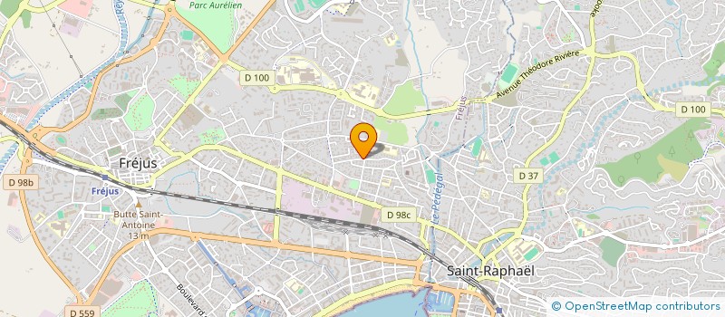 localisation de l'entreprise MONSIEUR RAPHAEL MICELI à FREJUS