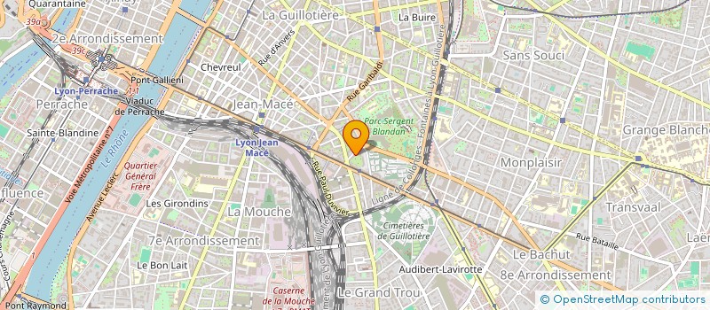 localisation de l'entreprise MONSIEUR RAPHAEL MICHAUD  LYON