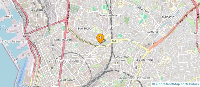 localisation de l'entreprise MONSIEUR RAPHAEL MMADI HASSANI  MARSEILLE