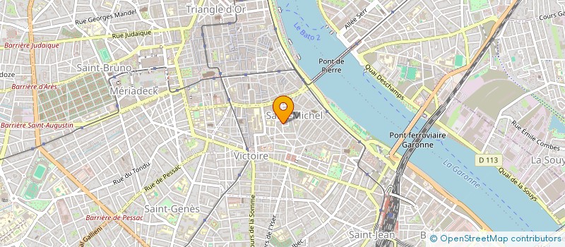 localisation de l'entreprise MONSIEUR RAPHAEL MOLINA  BORDEAUX