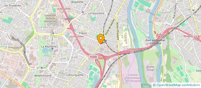 localisation de l'entreprise MONSIEUR RAPHAEL MONTAZAUD à TOULOUSE