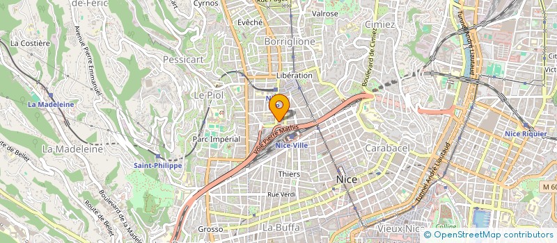 localisation de l'entreprise MONSIEUR RAPHAEL MORALES à NICE
